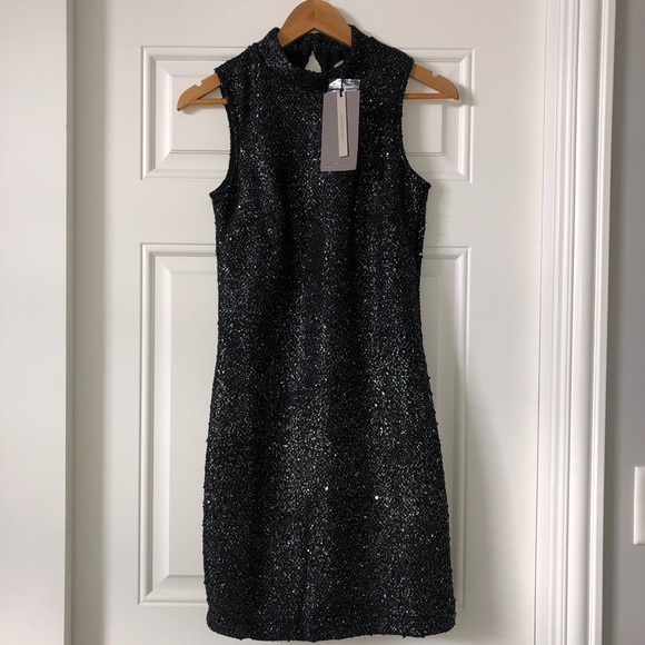 Vero Moda High Neck Bodycon Mini Dress - Picture 4 of 8